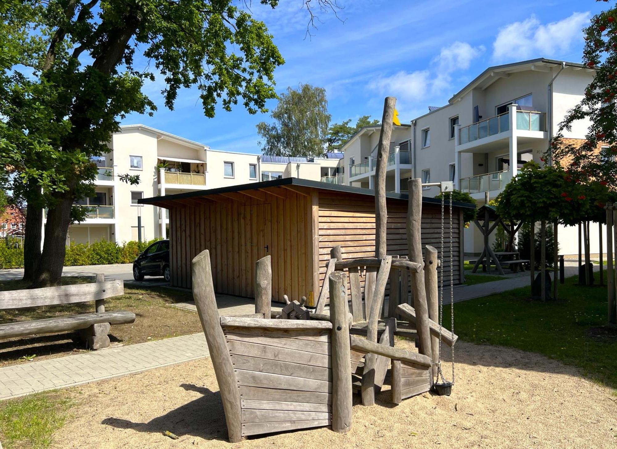 Ferienwohnung Duenenhopser Rostock Exteriör bild